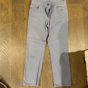 Duck Head Men's Light Gray Straight Jeans